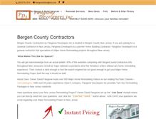 Tablet Screenshot of bergencountycontractors.info